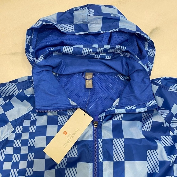 Sweaty Betty Pack Away Jacket Size XL Blue Lightweight NWT - Picture 2 of 12